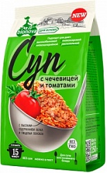 Смесь Бионова 250г д/приготовления супов, гарниров с томатами и чечевицой Смесь Бионова 250г д/приготовления супов, гарниров с томатами и чечевицой