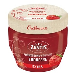 Конфитюр Зентис 230г экстра из клубники