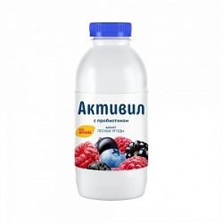 Бионапиток Активил 500г Лесные Ягоды с пробиотиком бут