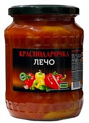 Лечо Краснодарочка 700г с/б