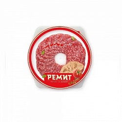 Нарезка Ремит 80г Колбаса Salame с/к тарелка ГМС