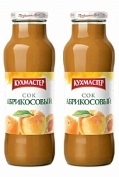 Сок Кухмастер 0,68 Абрикосовый с/б