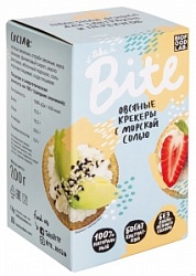 Крекеры Байт 200г овсяные с морской солью