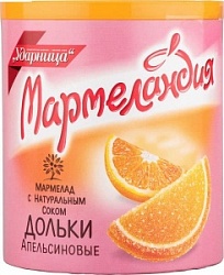 Мармелад Ударница Мармеландия 250г Апельсиновые дольки