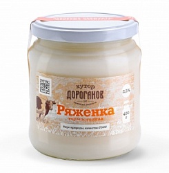 Ряженка Хутор Дороганов 0,4л 2,5% ст/банка