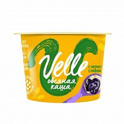 Продукт растительный Велле 170г Овсяный Каша - Чернослив