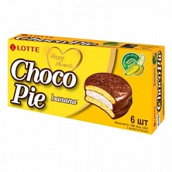 Печенье Чоко Пай 168г Банан бисквитное