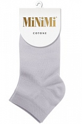 Миними Котон Носки 35-38 серые укор.паголенок