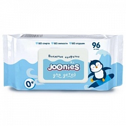 Салфетки Joonies 96шт влажные детские c витамином Е (клапан)