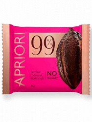 Шоколад Априори 50г горький 99% какао