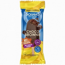 Мороженое SNAQ FABRIQ 70г Эскимо Шоколадный Брауни (32)