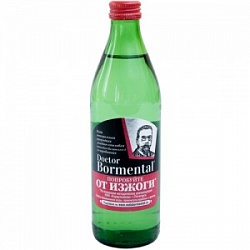 Вода Доктор Борменталь 0,45л Природная лечебно-столовая газ ст/бут