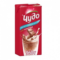Коктейль молочный Чудо 960г Шоколад 2%