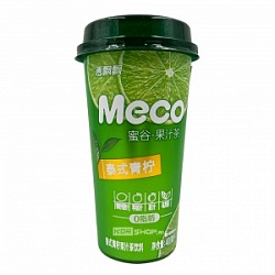 Напиток MECO 400мл Фруктовый чай со вкусом лимон-лайм ПЭТ
