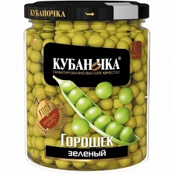 Горошек Кубаночка 370г в/с ст/б