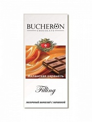 Шоколад Бушерон Филинг 85г с начинкой милан.карамель