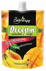 Десерт фруктовый БиоНерджи груша-банан-манго 140 д/п