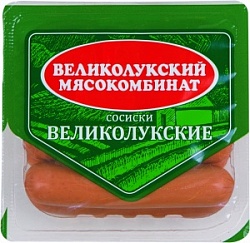 Сосиски Великолукский МК 330г Гриль з/атм