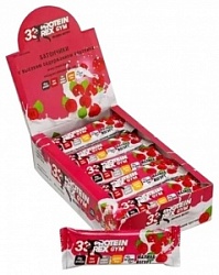 ПротеинРекс Батончик 60г с высоким содержанием протеина Малина-йогурт