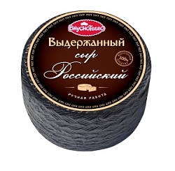 Сыр Вкуснотеево (вес) Российский Выдержанный латекс 50%